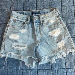 Aeropostale 90's high rise cut-off Jean shorts size2